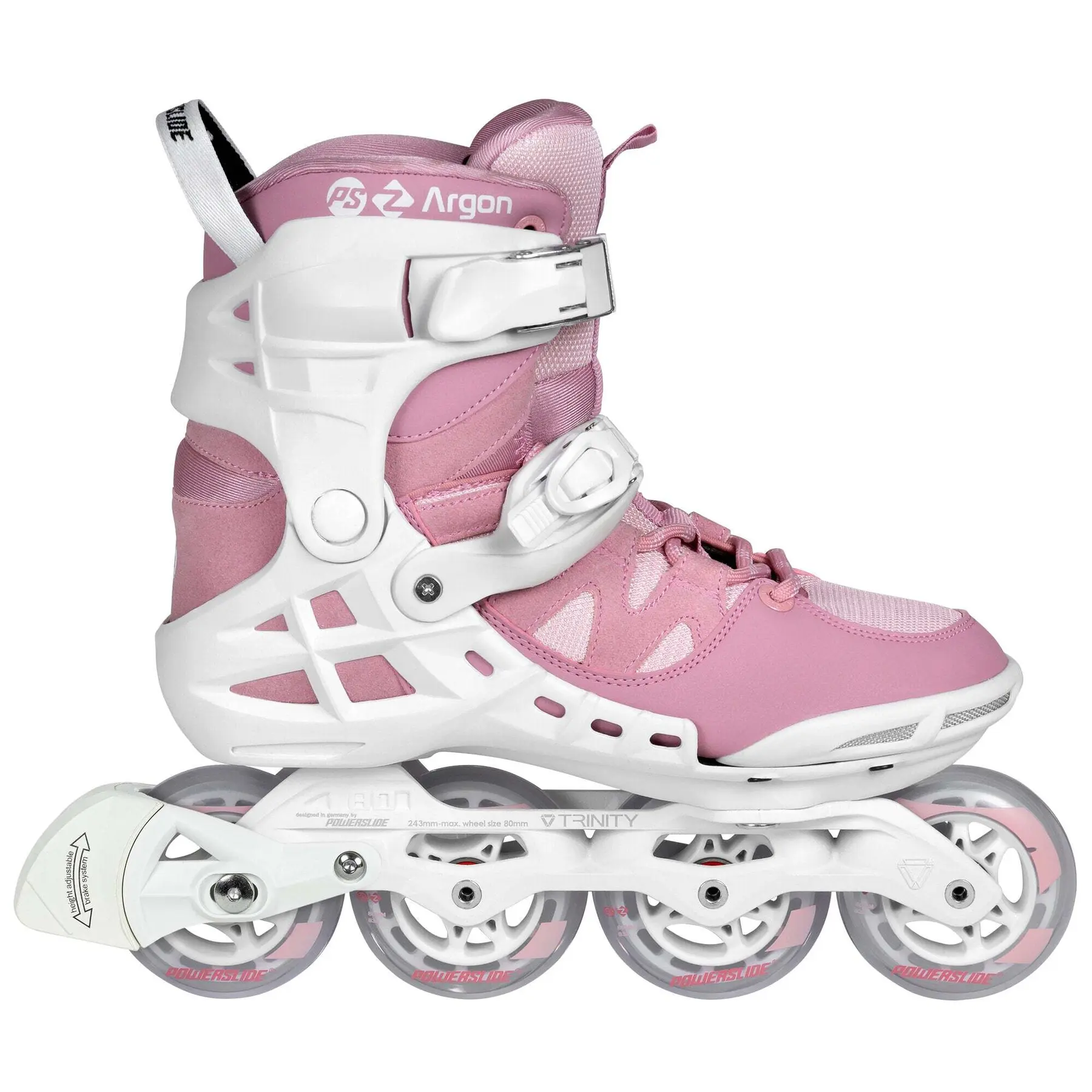 Pattini a rotelle freeskate da donna Powerslide Phuzion Argon 80