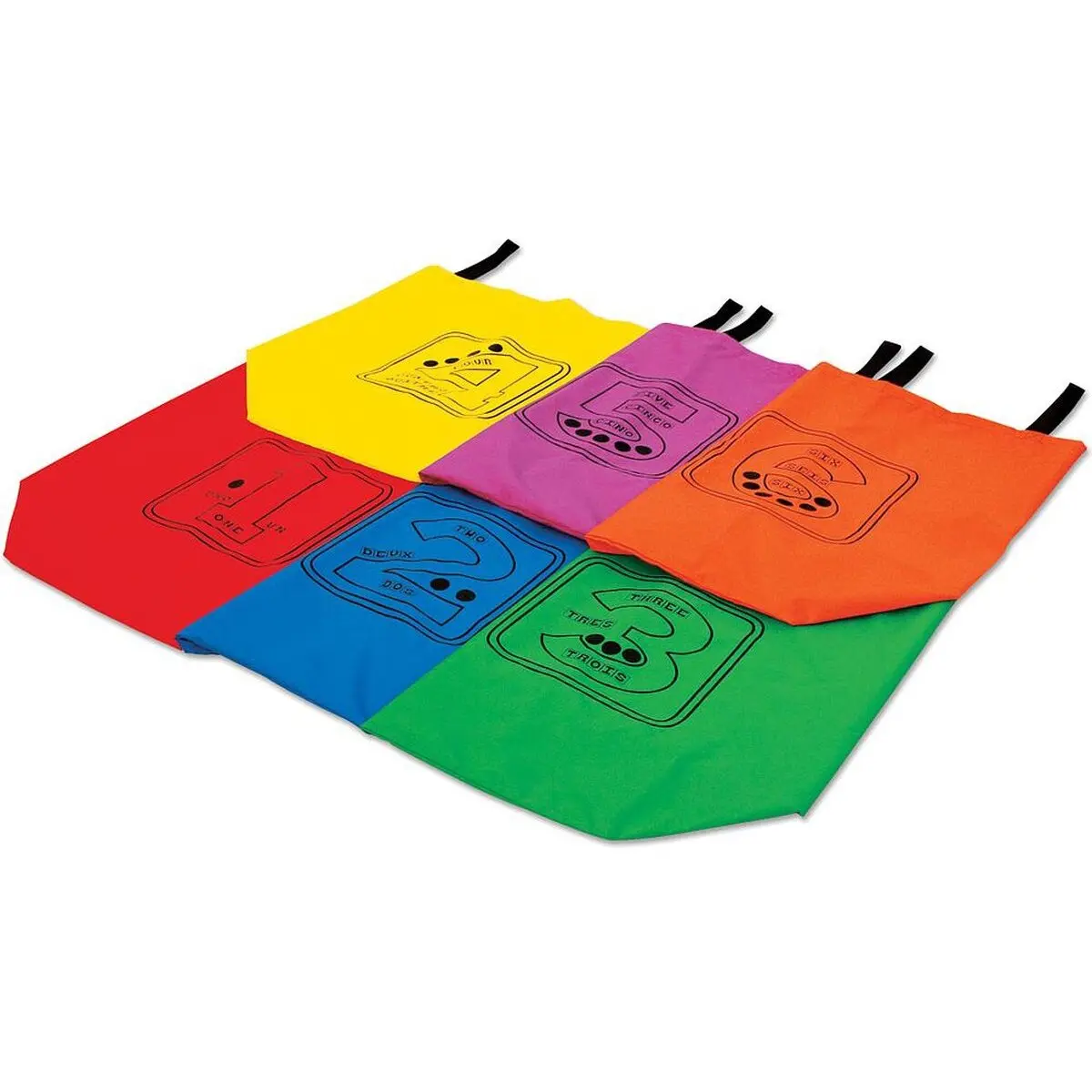 Pre-Sport Multicolore Sacs De Saut Numérotés (X6)