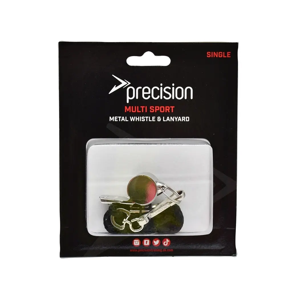 Metalen fluit en koord Precision