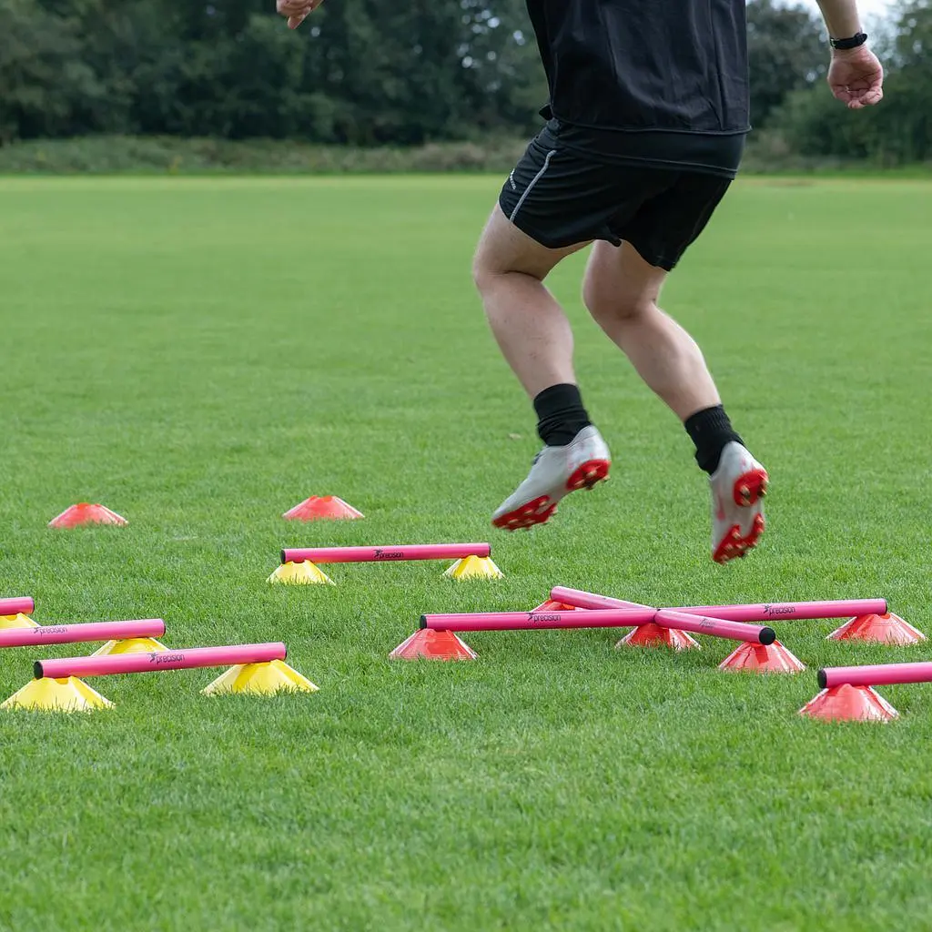 Trainingsset mit Geschwindigkeits-Agiilitätskegeln Precision