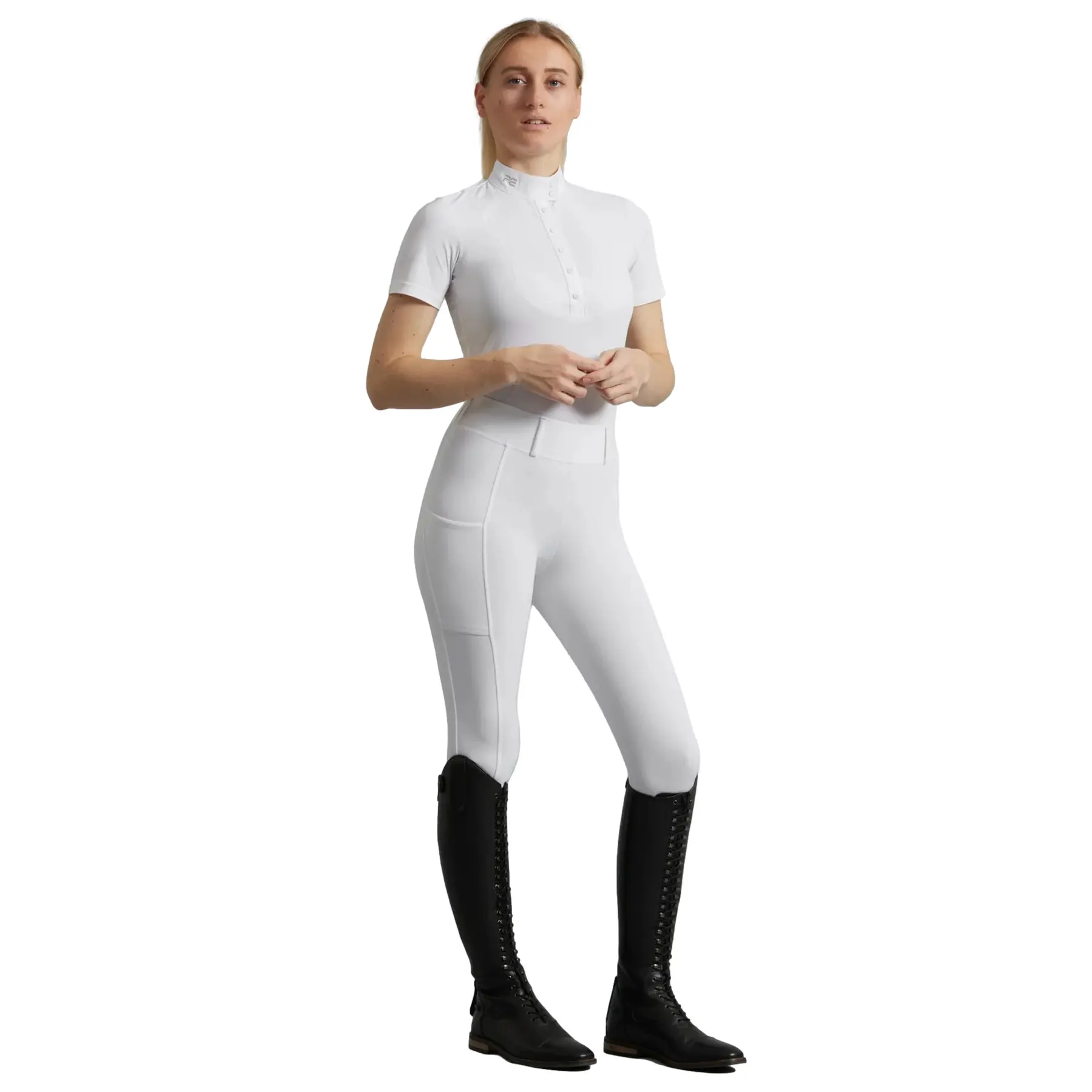 Leggings da competizione full grip da donna Premier Equine Luceo