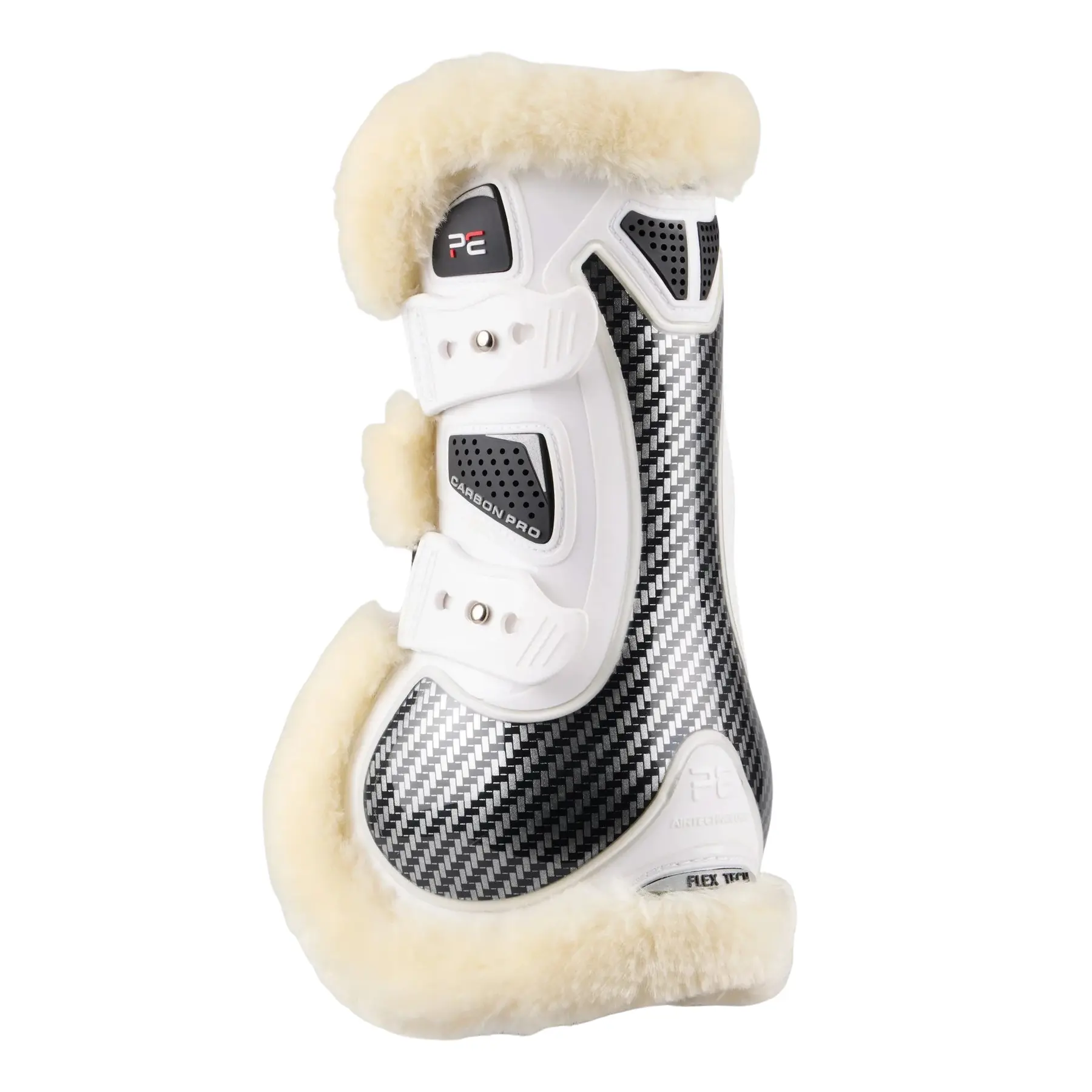 Wool knee boots for horses Premier Equine Carbon Pro Techno
