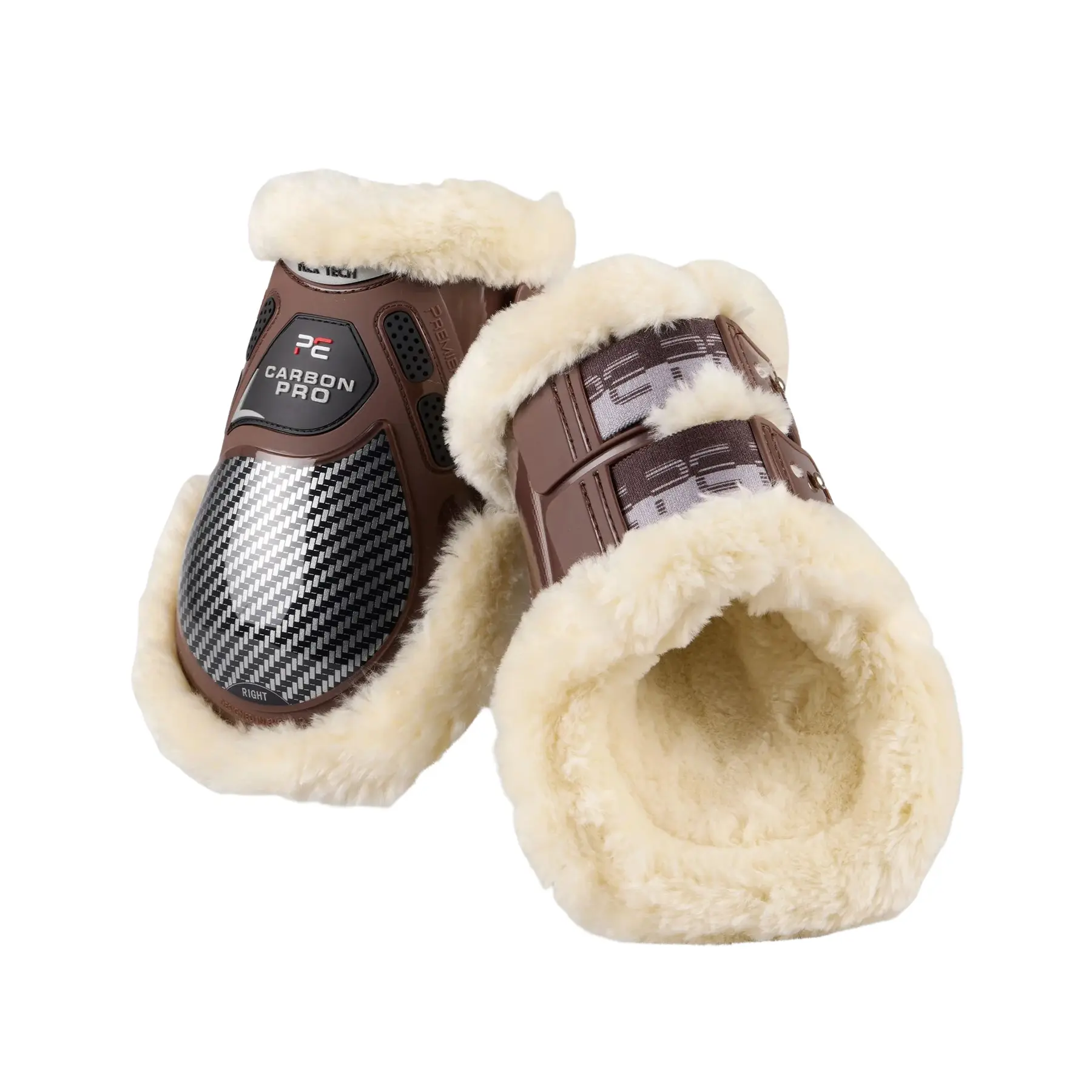 Wool horse leg wraps Premier Equine Carbon Pro Techno
