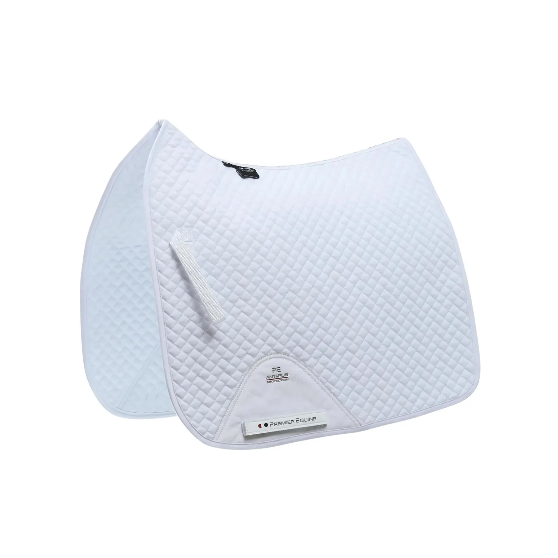 dressage saddle pad in plain cotton Premier Equine Pony