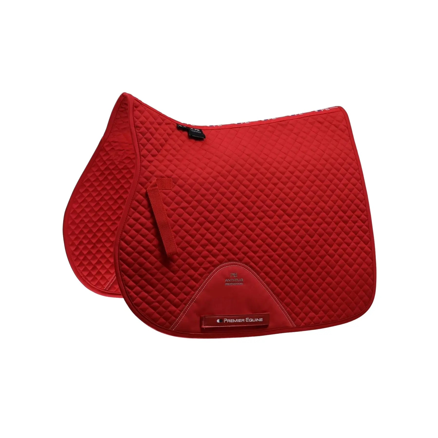 Saddle pad for horses in plain cotton Premier Equine Pony