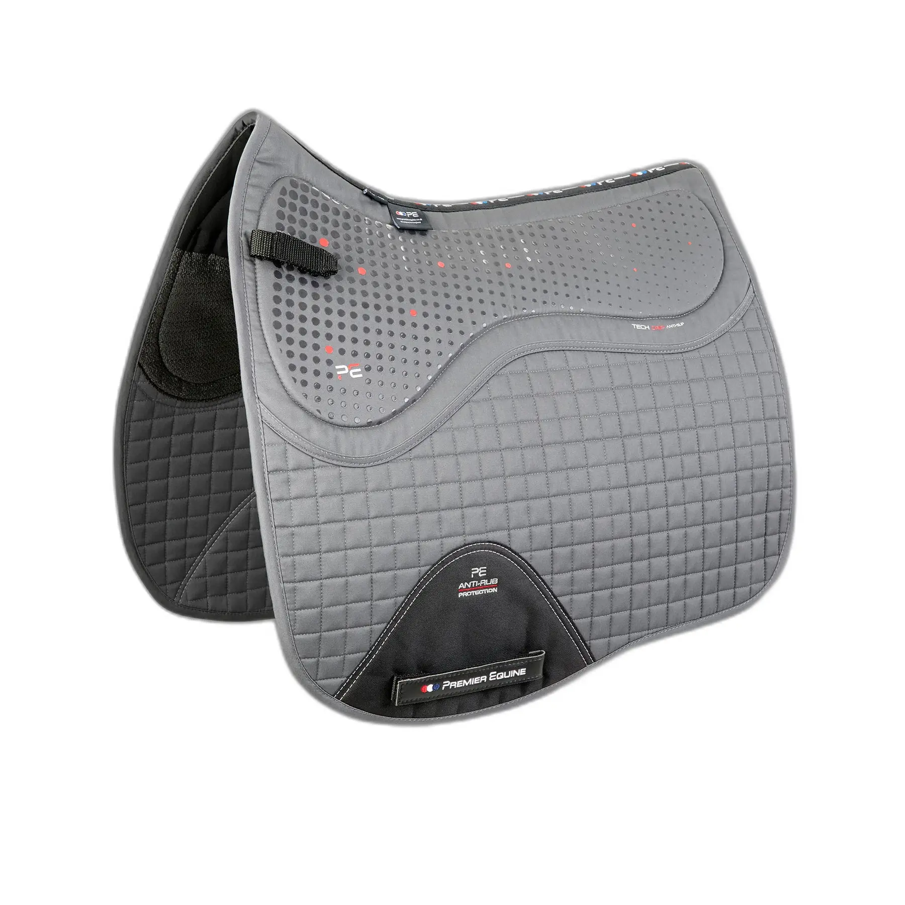 Non-slip square horse training mat Premier Equine Close Contact Tech Grip Pro