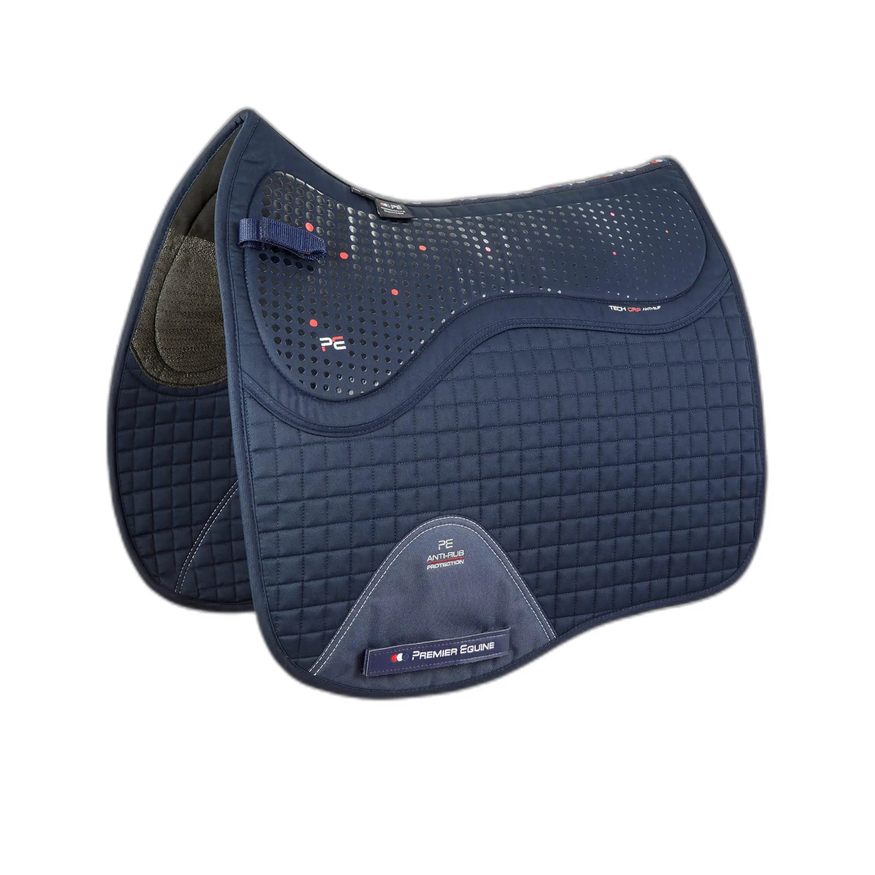 Non-slip square horse training mat Premier Equine Close Contact Tech Grip Pro