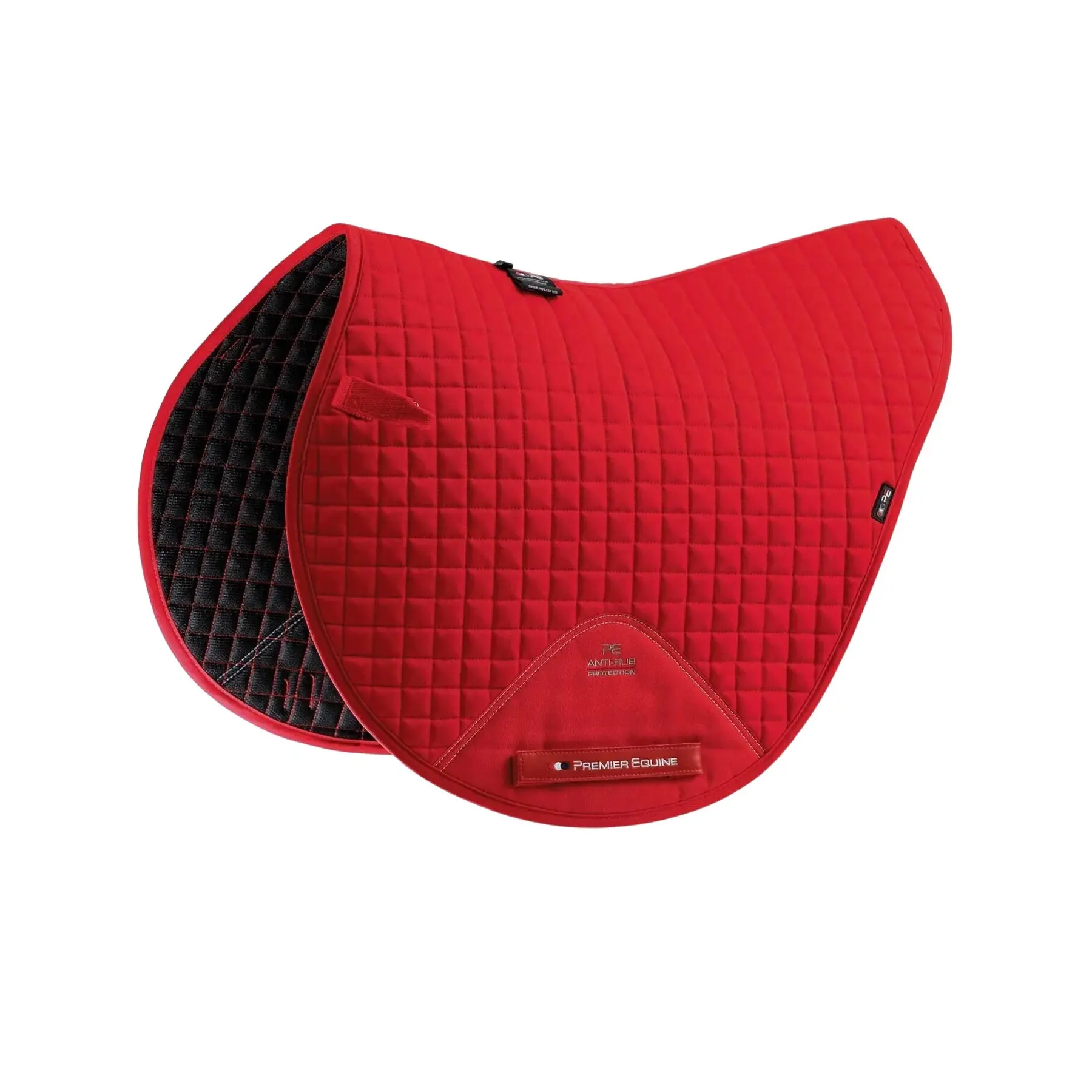 Saddle pad for horses in plain cotton Premier Equine Close Contact X- Country