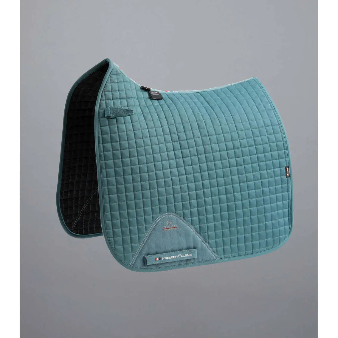 dressage saddle pad in plain cotton Premier Equine Close Contact
