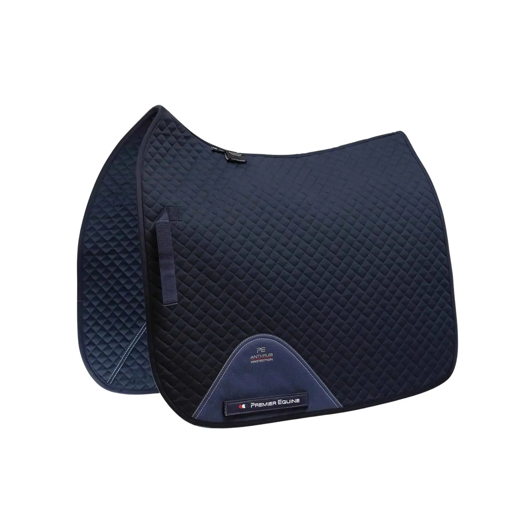 dressage saddle pad in plain cotton Premier Equine Pony