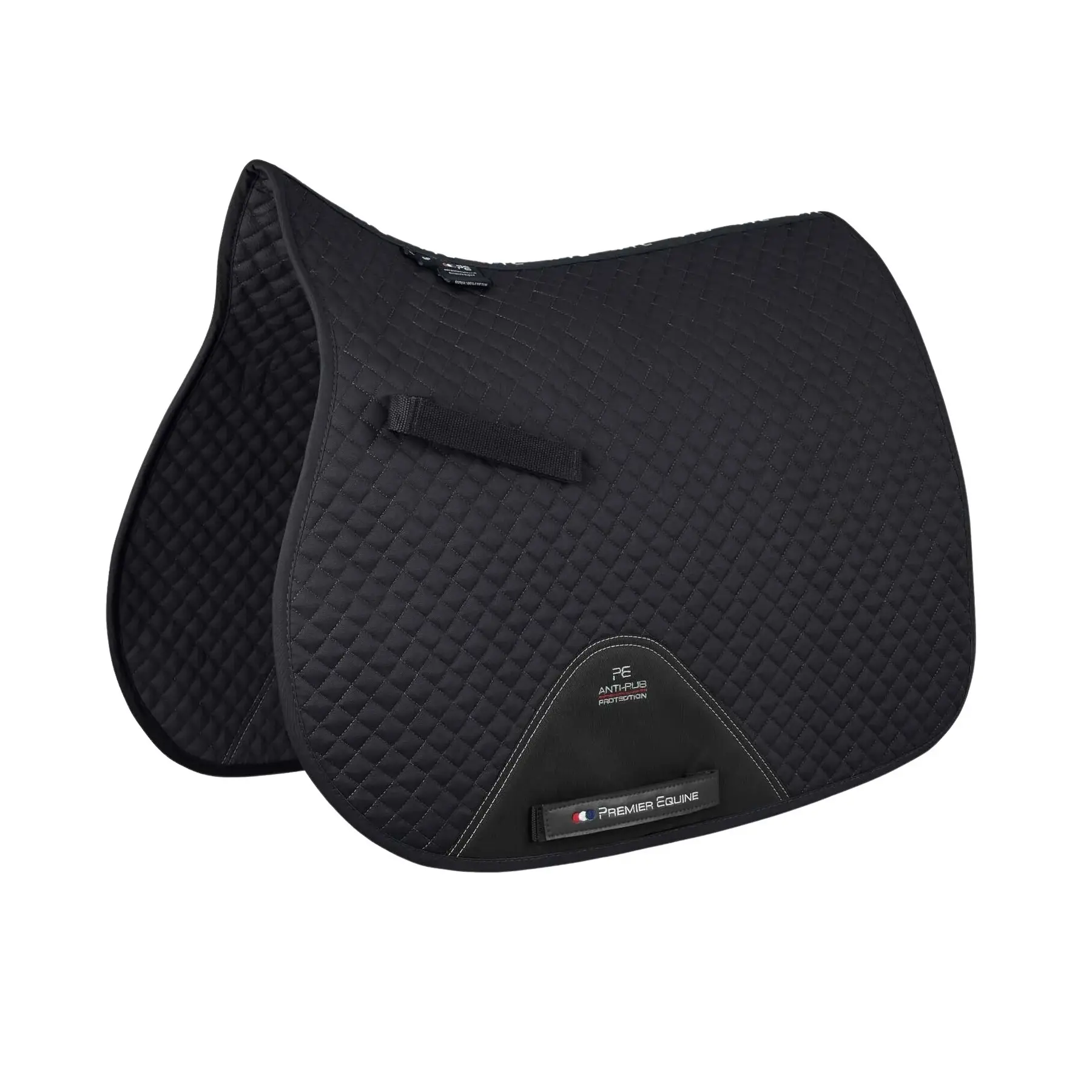 Saddle pad for horses in plain cotton Premier Equine Pony