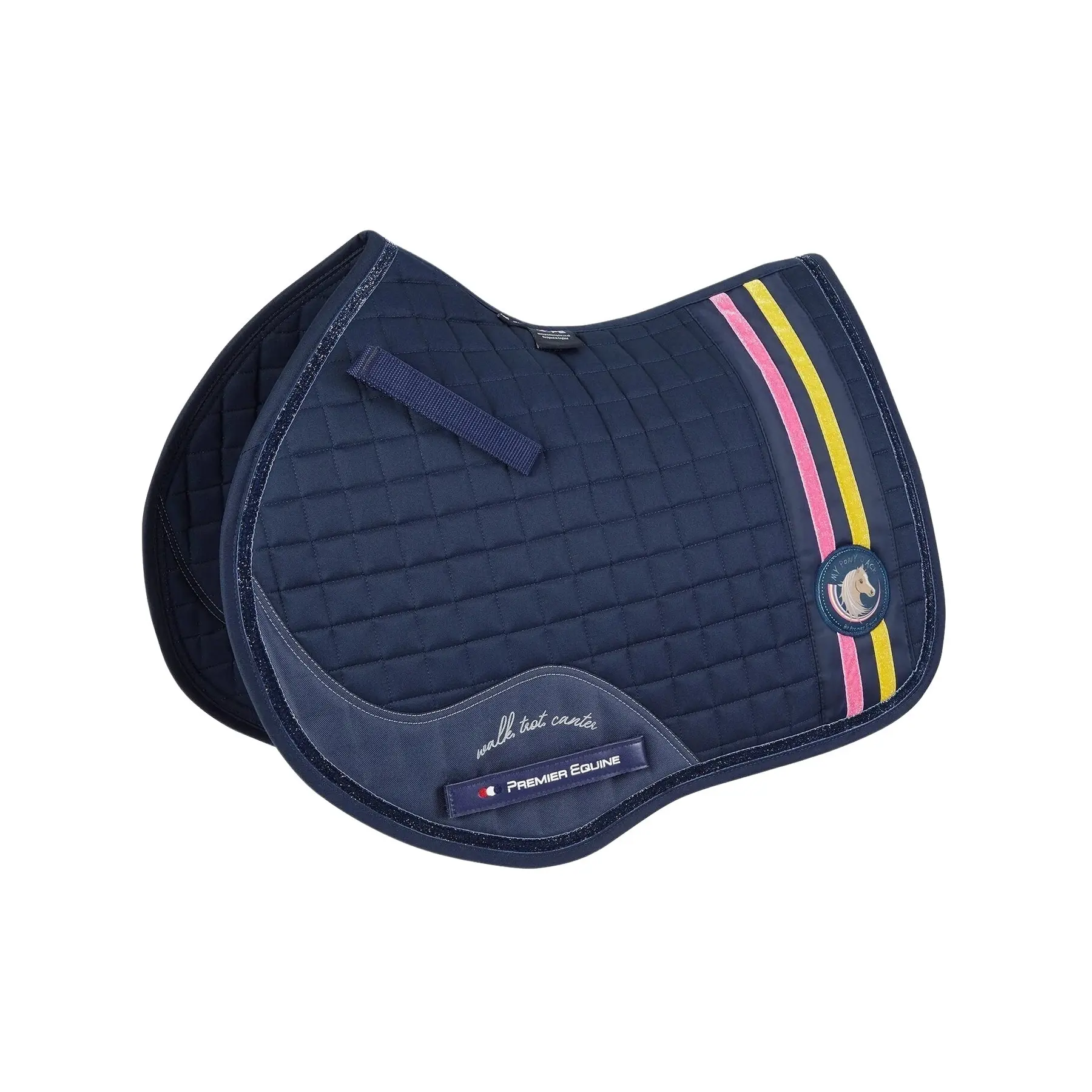 Cotton saddle pad Premier Equine MPJ GP / Jump Glitter
