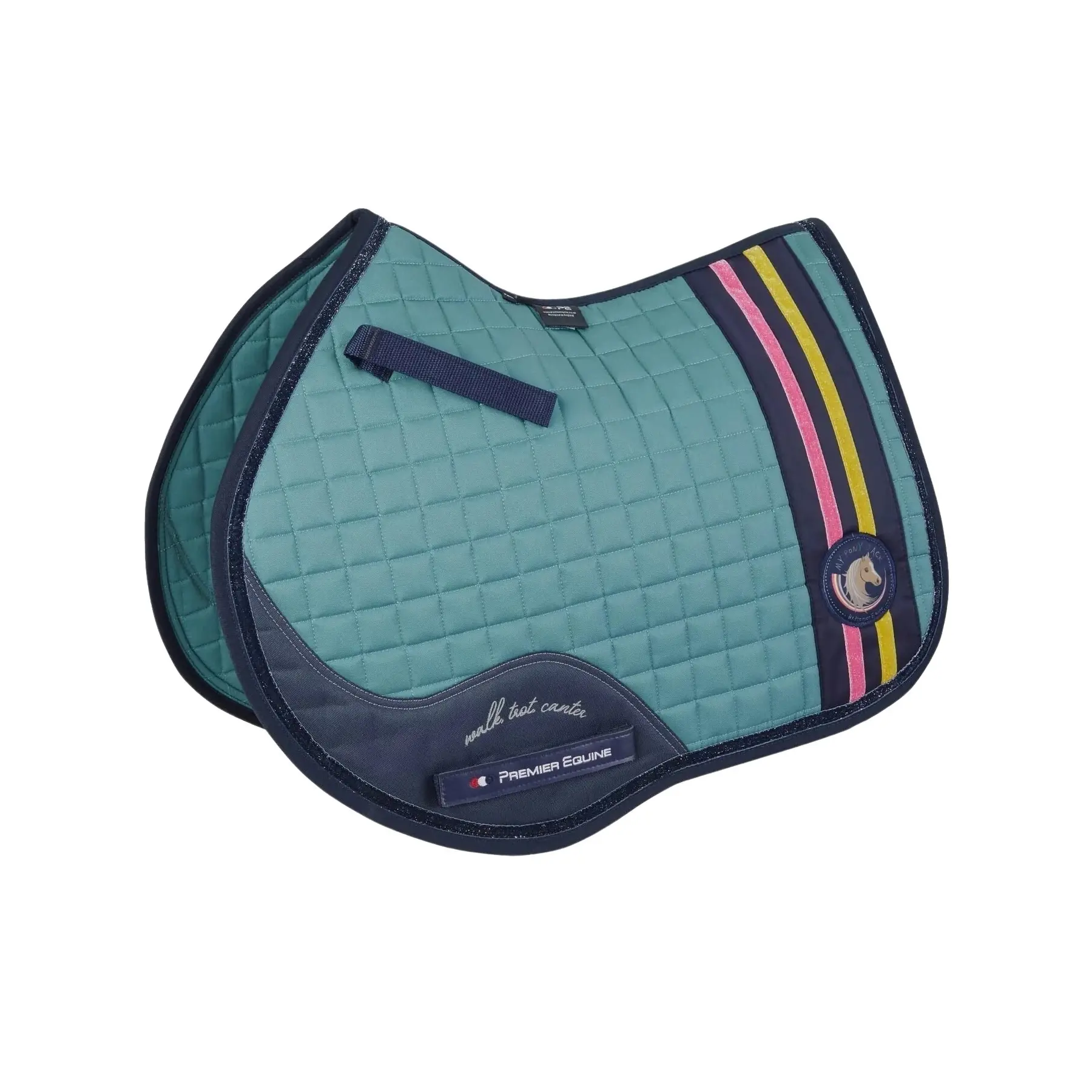 Cotton saddle pad Premier Equine MPJ GP / Jump Glitter