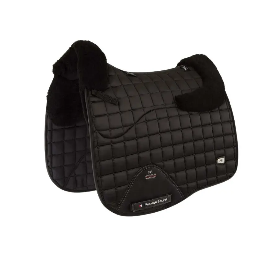 Satin and wool dressage saddle pad  Premier Equine Atlantis CC