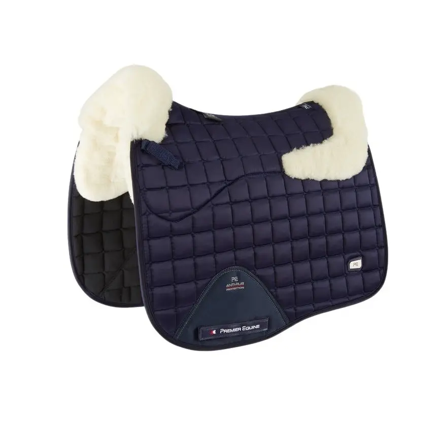 Satin and wool dressage saddle pad  Premier Equine Atlantis CC