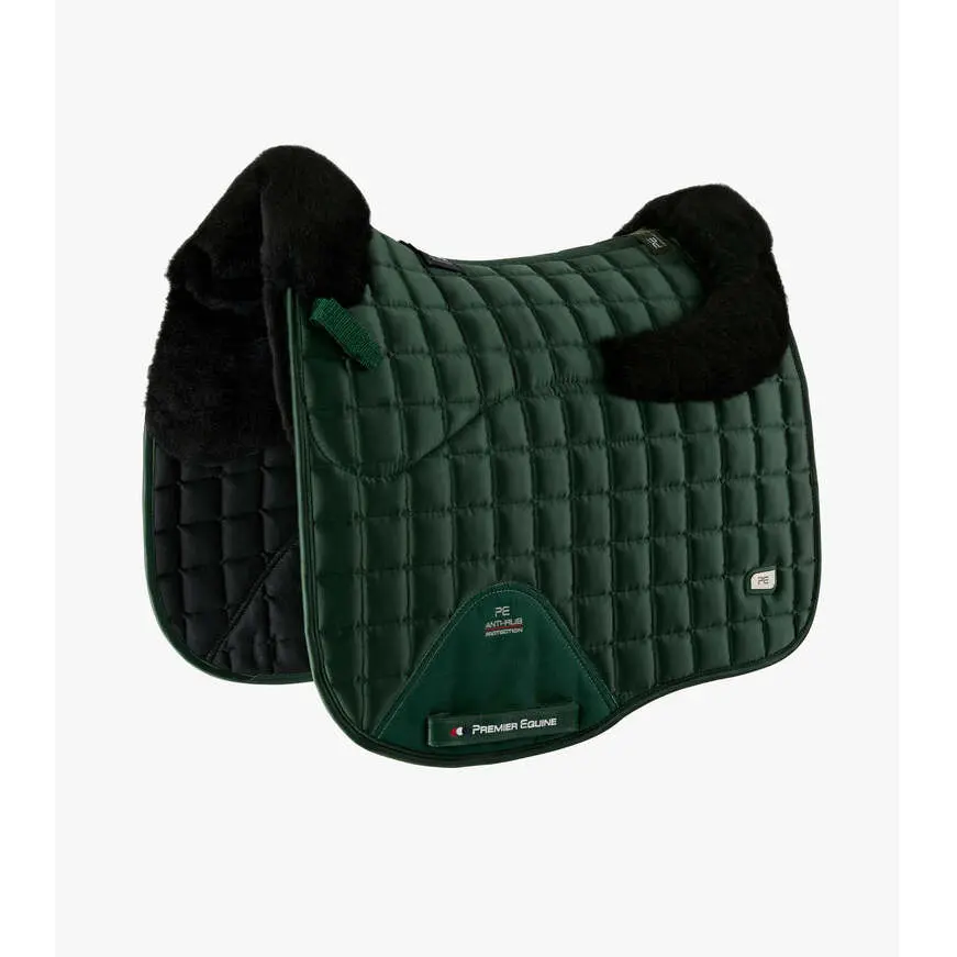 Satin and wool dressage saddle pad  Premier Equine Atlantis CC
