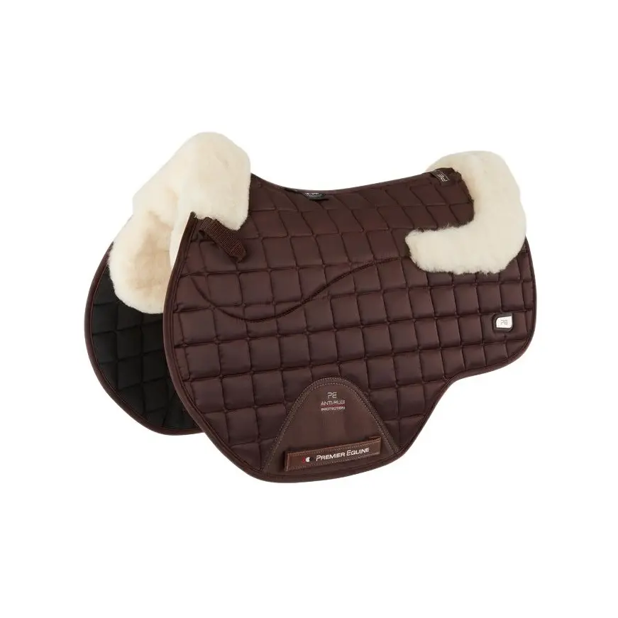 Satin and wool horse saddle blanket Premier Equine Atlantis CC
