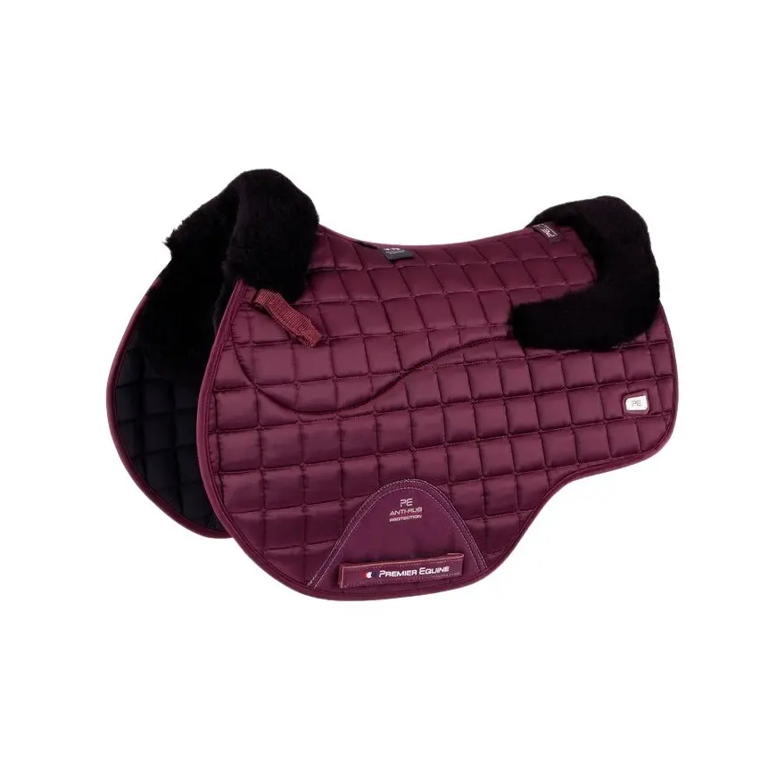 Satin and wool horse saddle blanket Premier Equine Atlantis CC