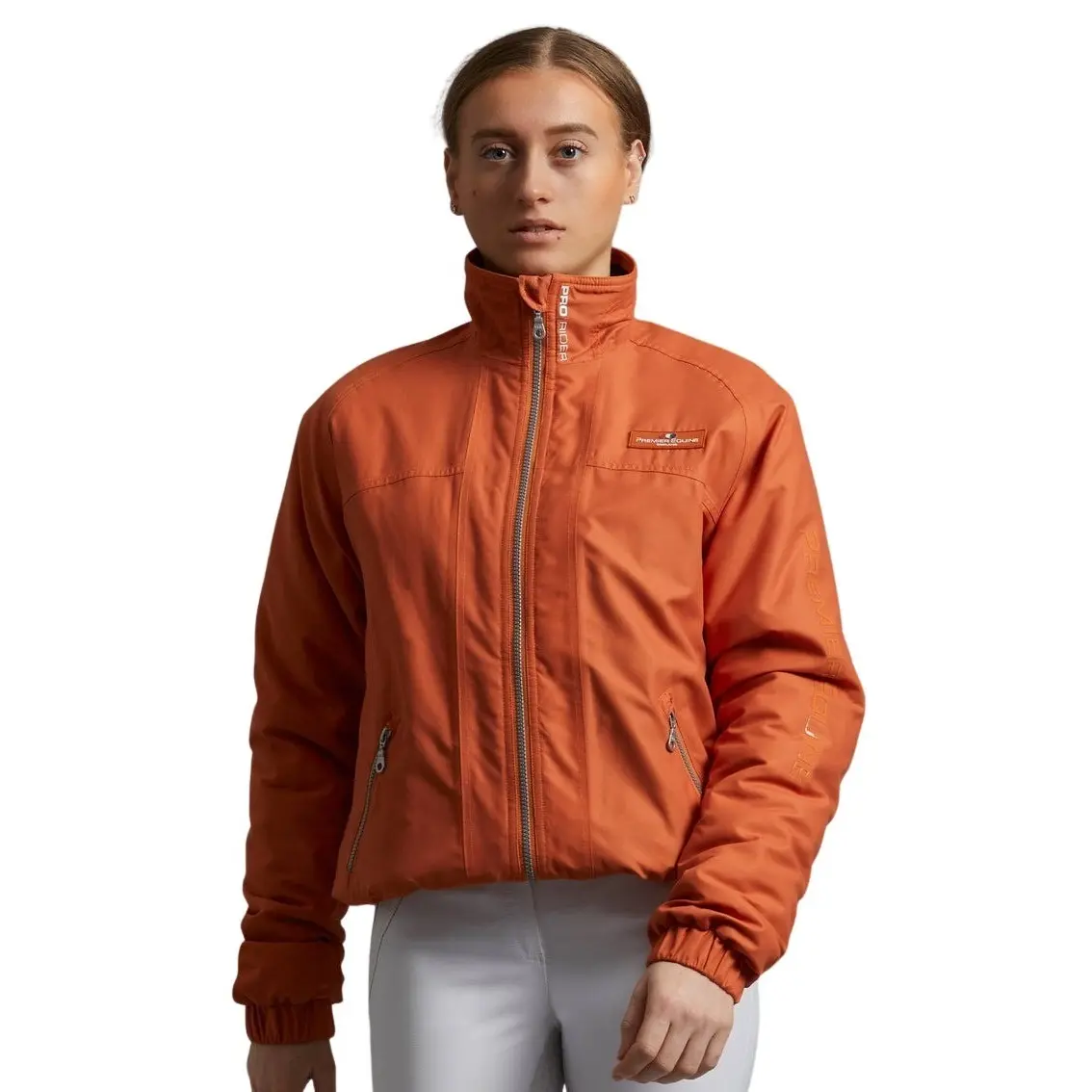 Giacca da equitazione impermeabile con zip integrale Premier Equine Pro Rider