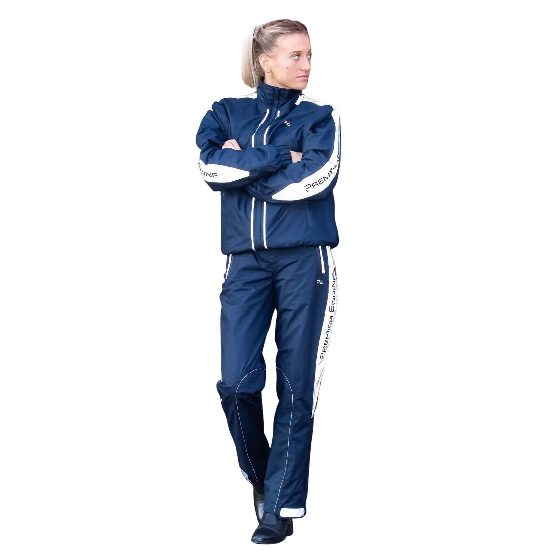 Reflective waterproof pants Premier Equine Lumen
