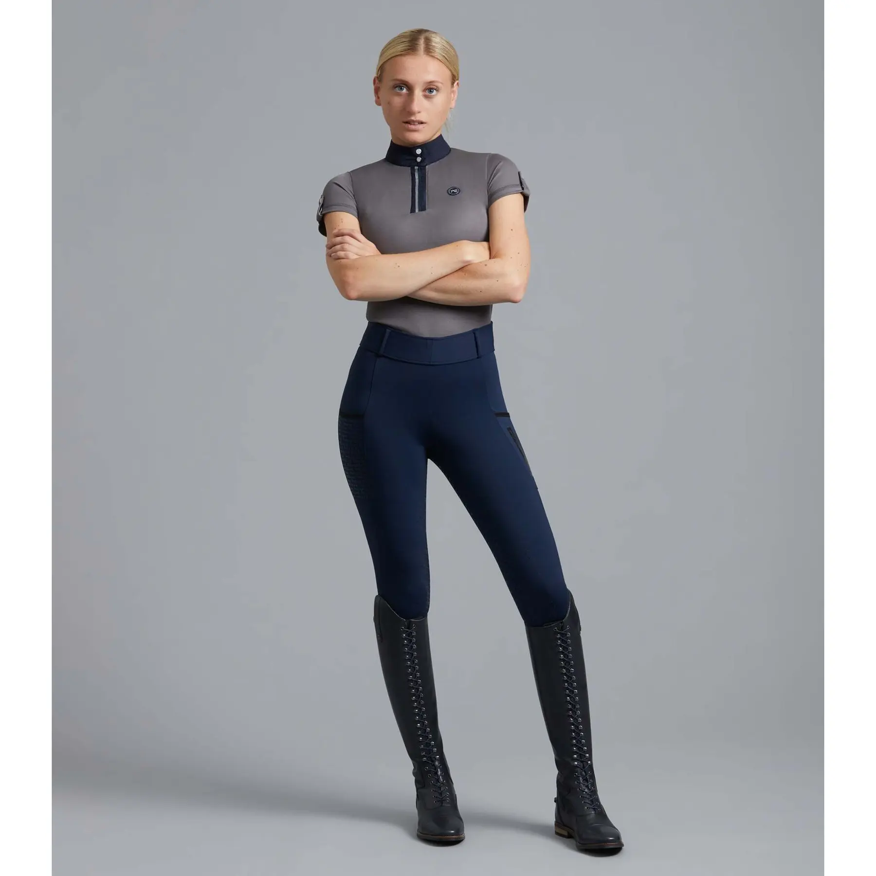 Women's full grip riding leggings Premier Equine Concerto