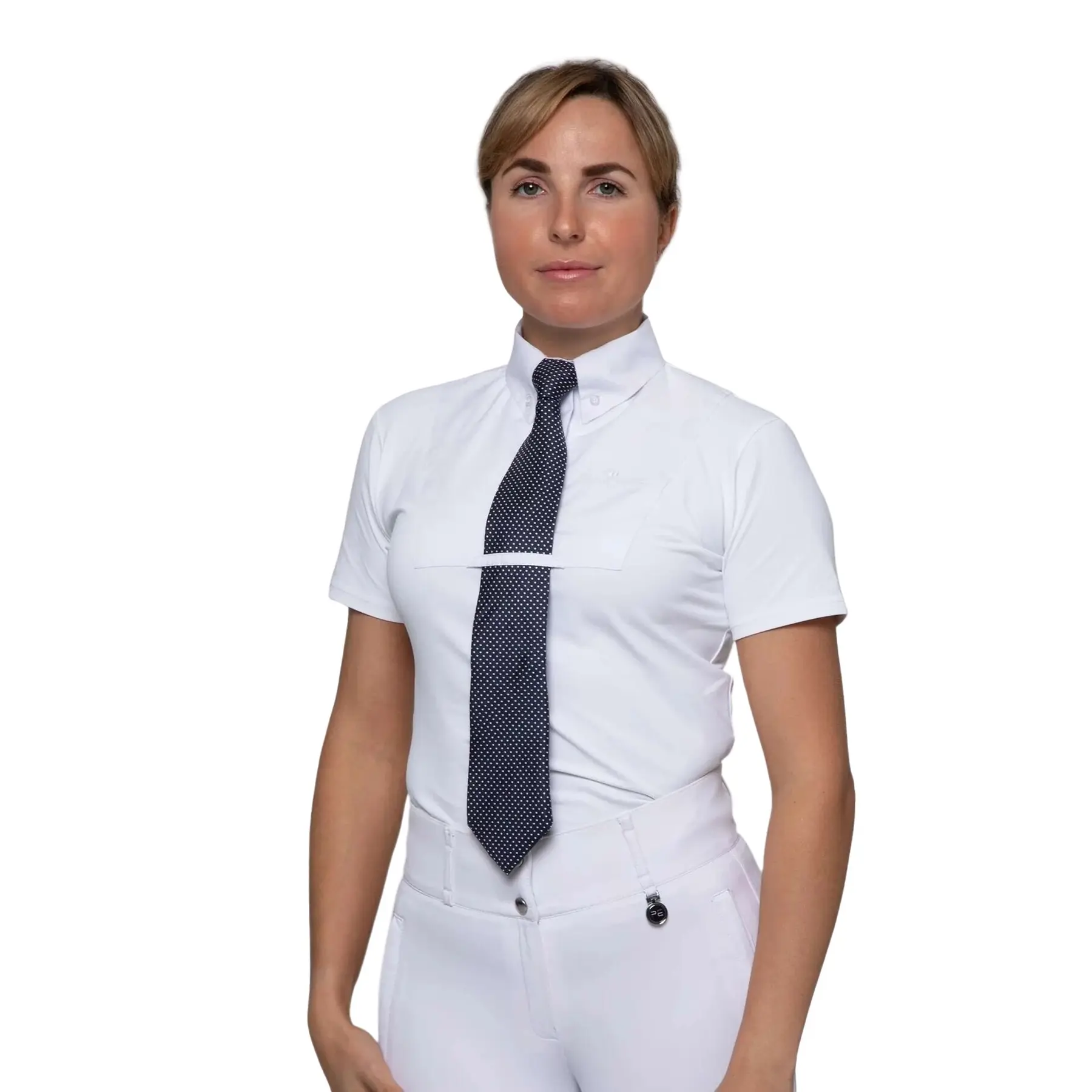 Reitturnierhemd Kurzarm Damen Premier Equine Luciana