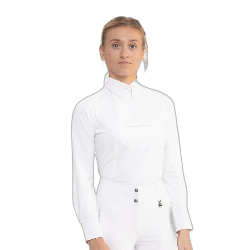 Camicia da equitazione a maniche lunghe da donna Premier Equine Tessa