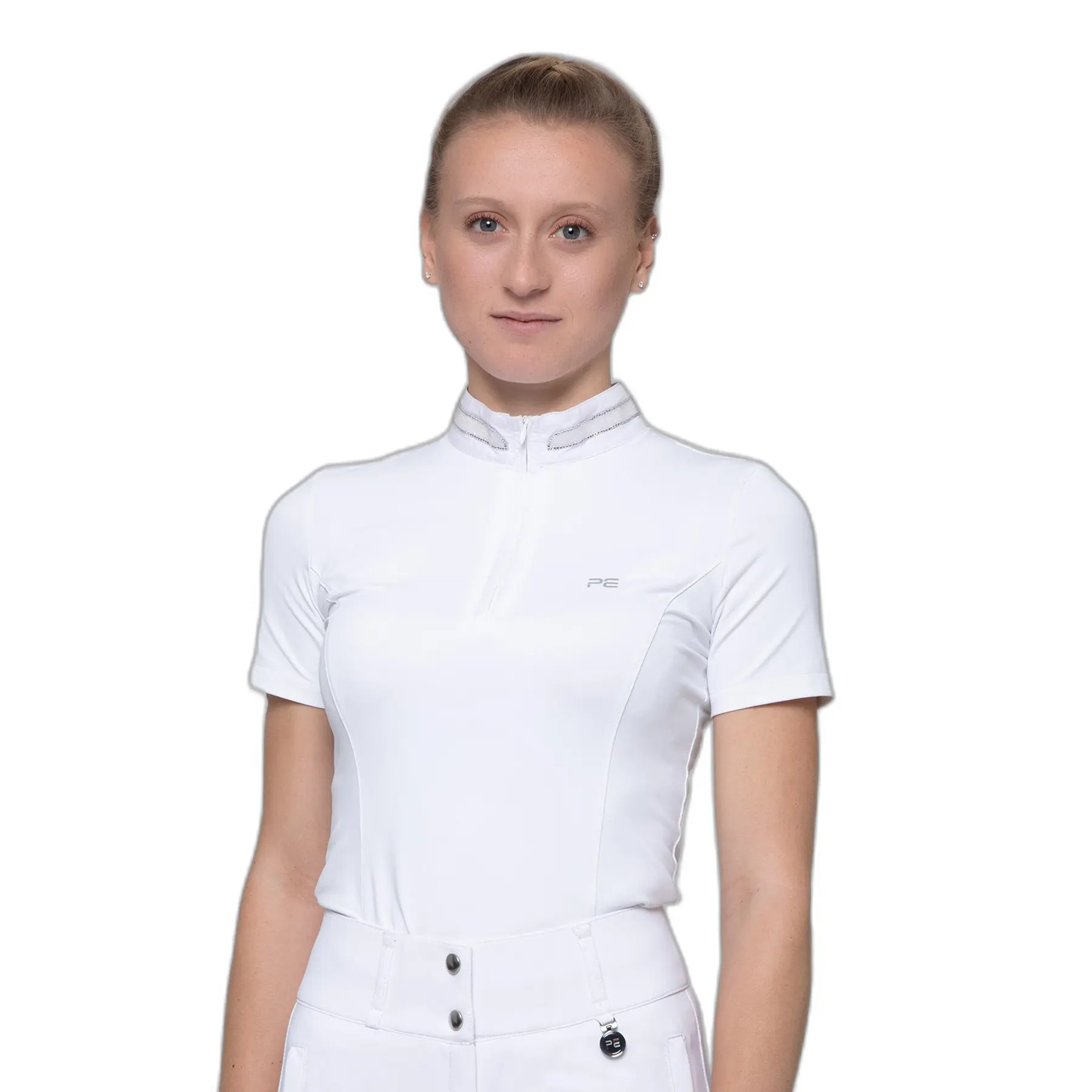 Women's competition polo shirt Premier Equine Maria Diamante
