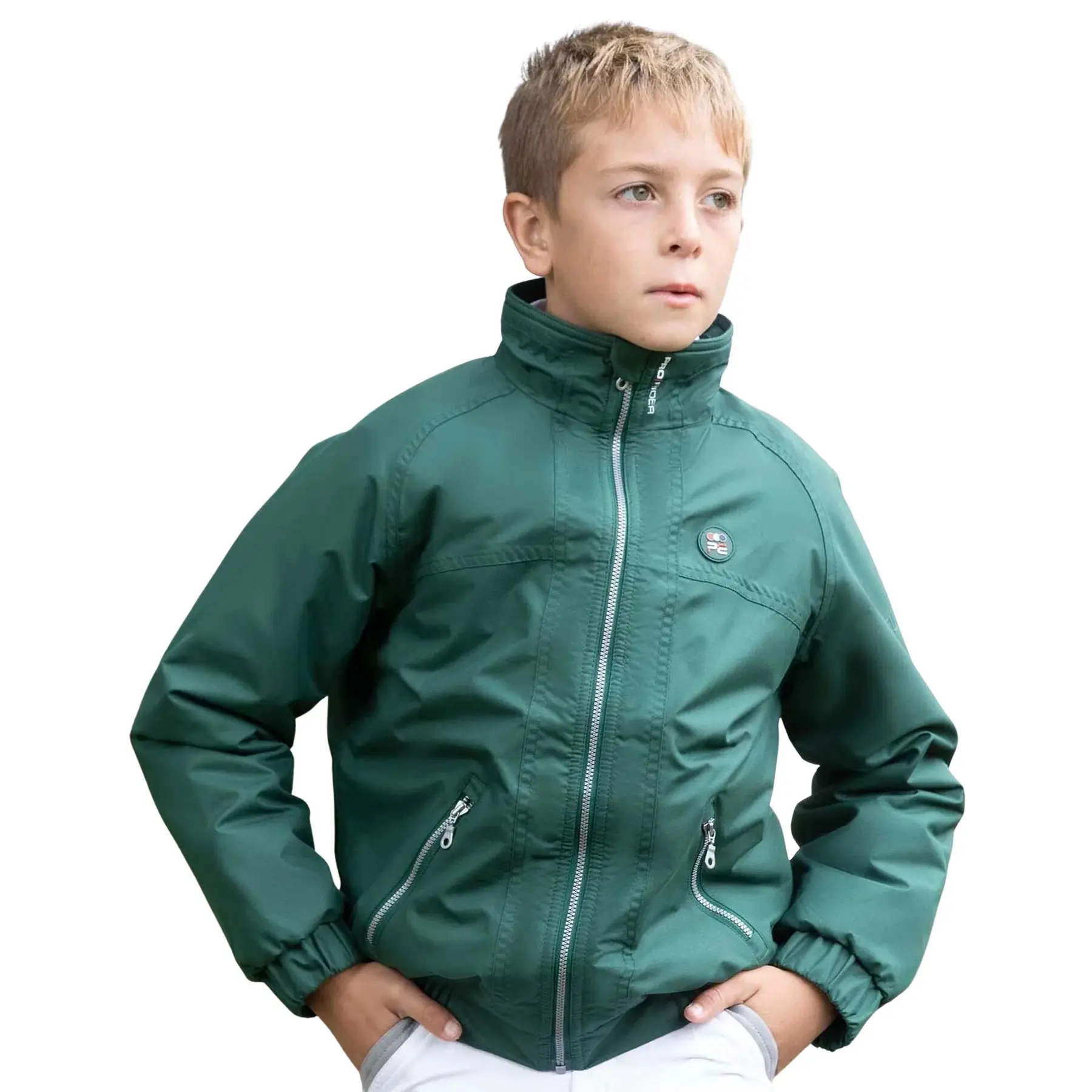 Giacca da equitazione impermeabile per bambini Premier Equine Pro Rider