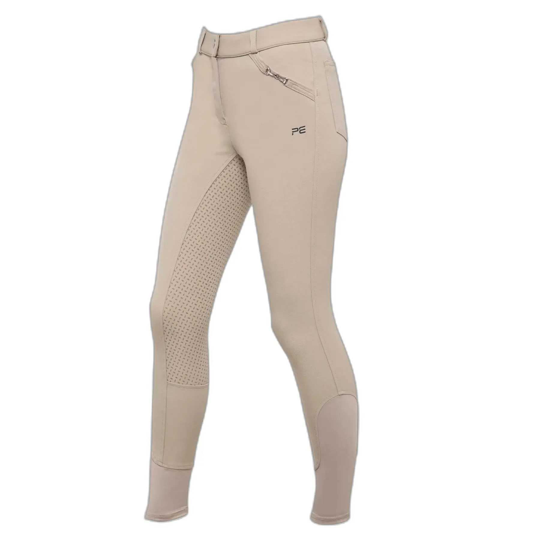 Pantaloni da equitazione full grip per bambina Premier Equine Brava