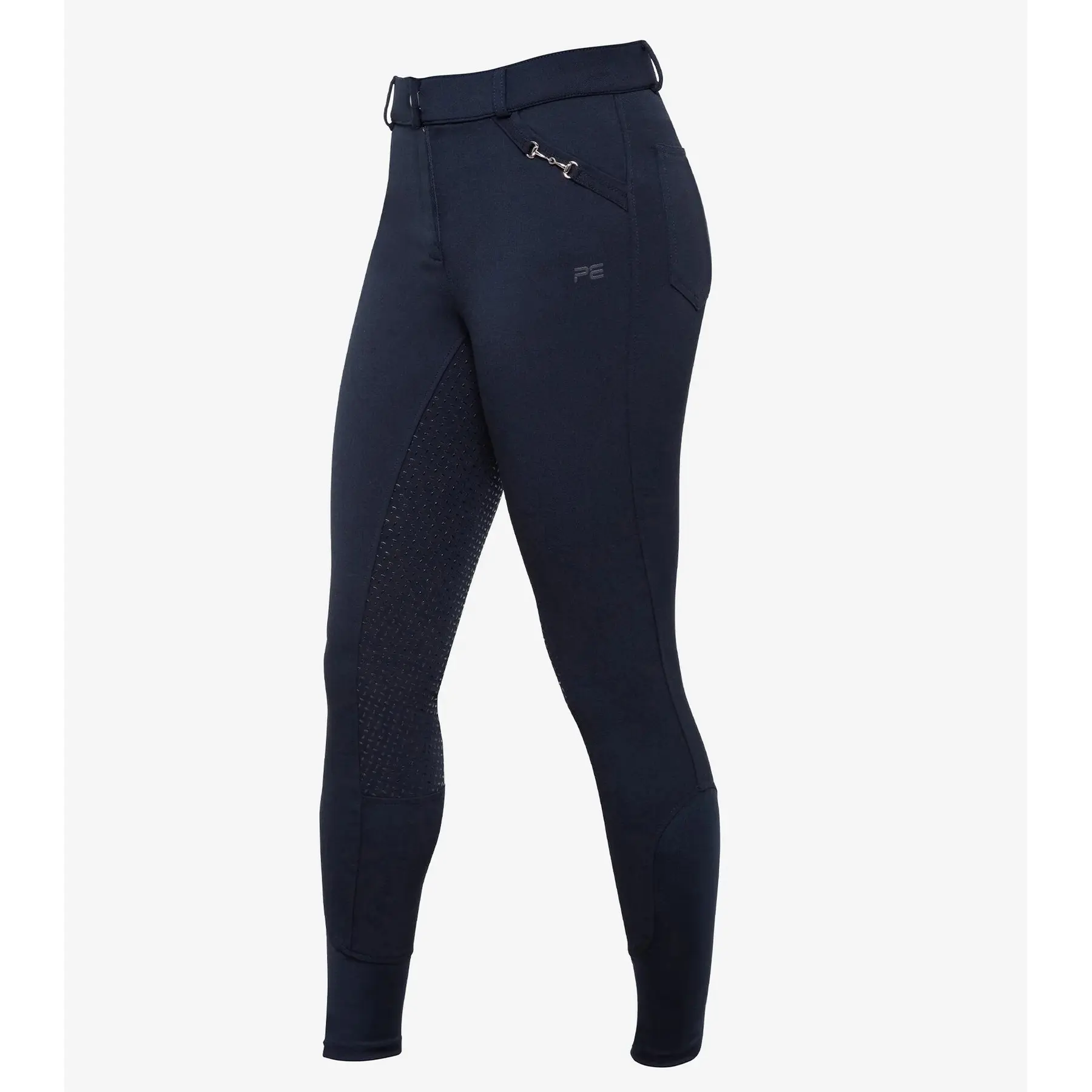 Pantaloni da equitazione full grip per bambina Premier Equine Brava