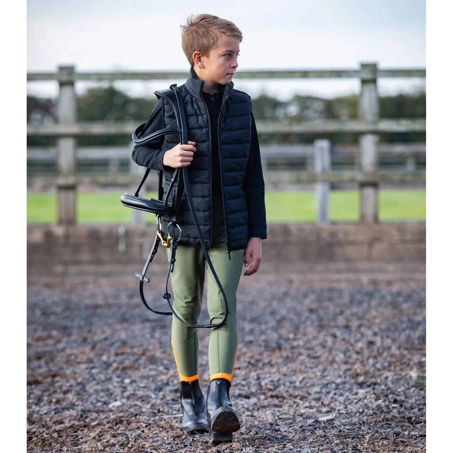 Sleeveless Puffer Jacket Premier Equine Dante