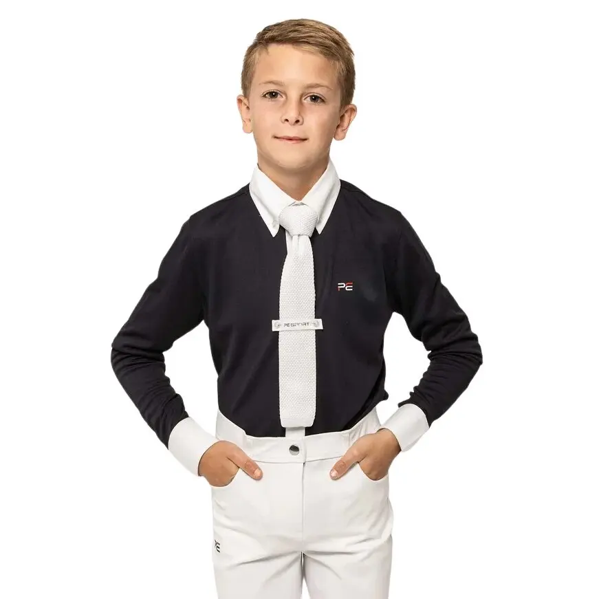 Kid's Short-sleeved riding shirt Premier Equine Mini Antonio