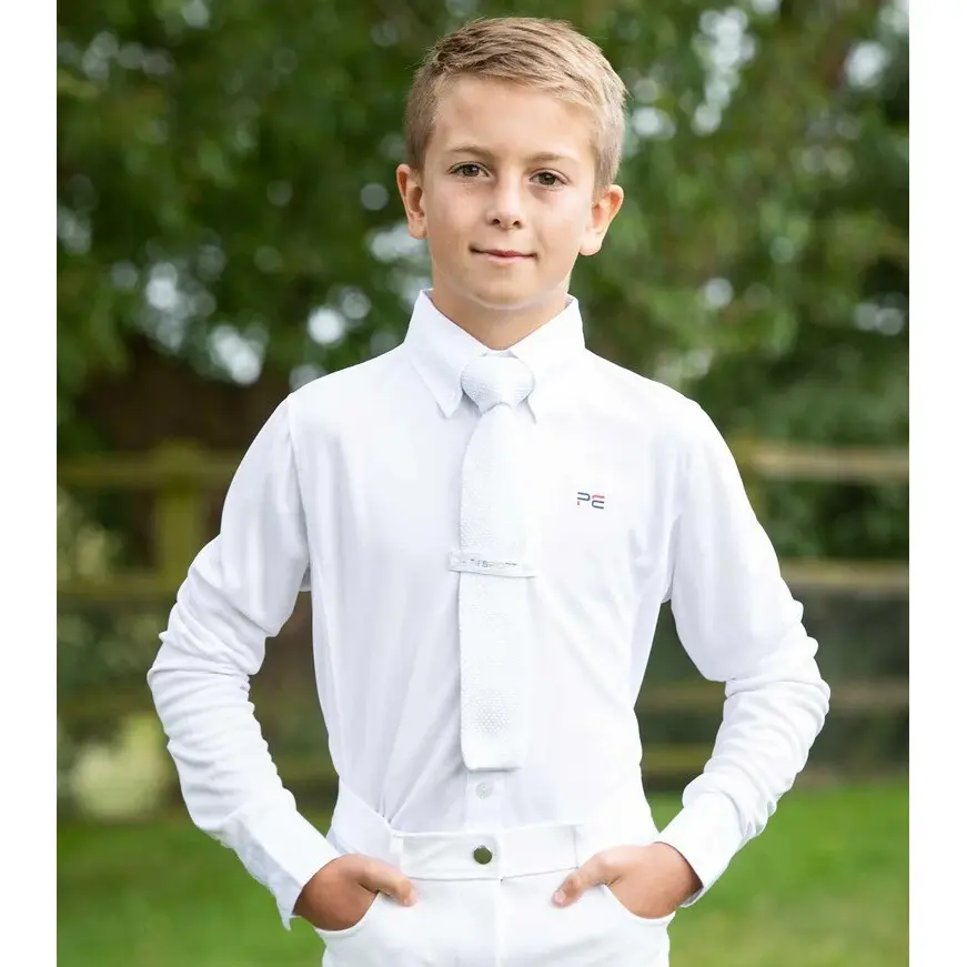 Kid's Short-sleeved riding shirt Premier Equine Mini Antonio