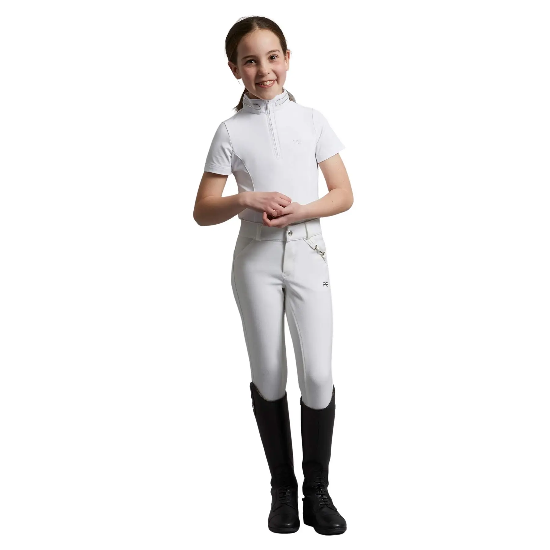 Riding Polo shirt for girls Premier Equine Maria