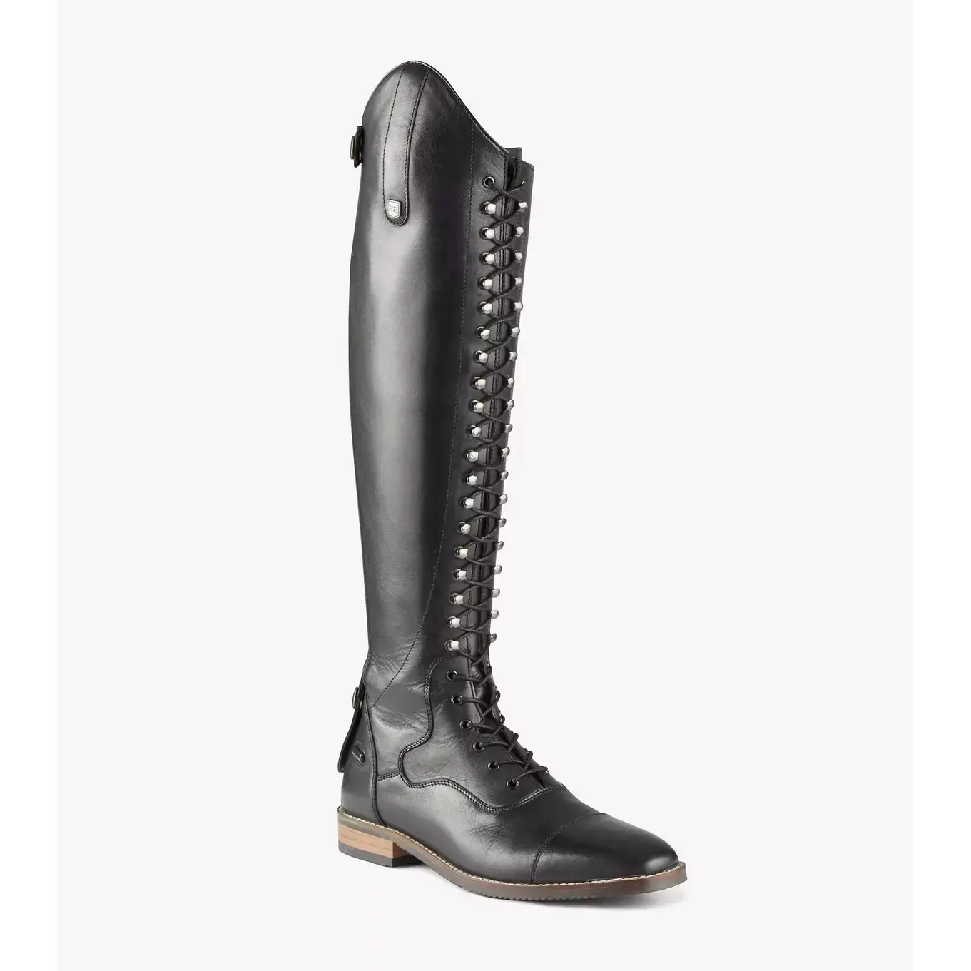 Leder-Schnür-Reitstiefel Damen Premier Equine Maurizia Regular