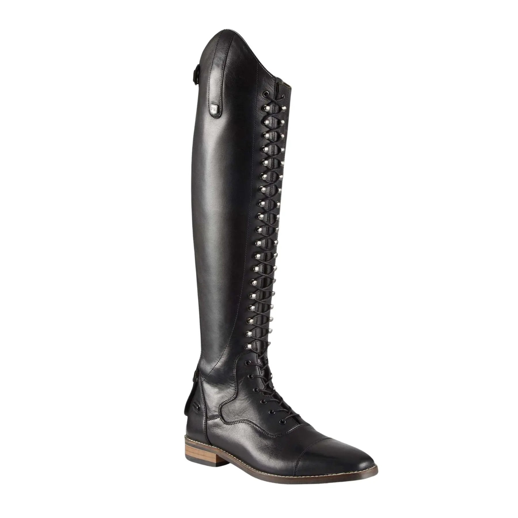 Women's lace-up leather riding boots Premier Equine Maurizia Regular