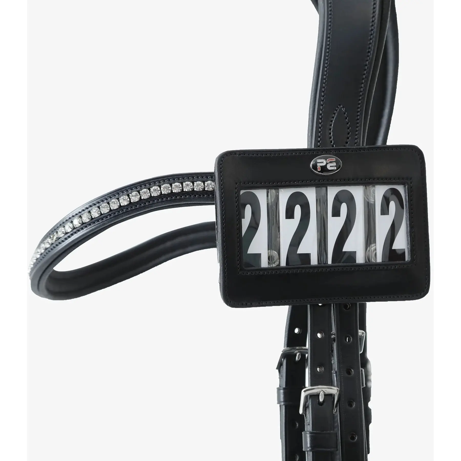 Riding number holder Premier Equine