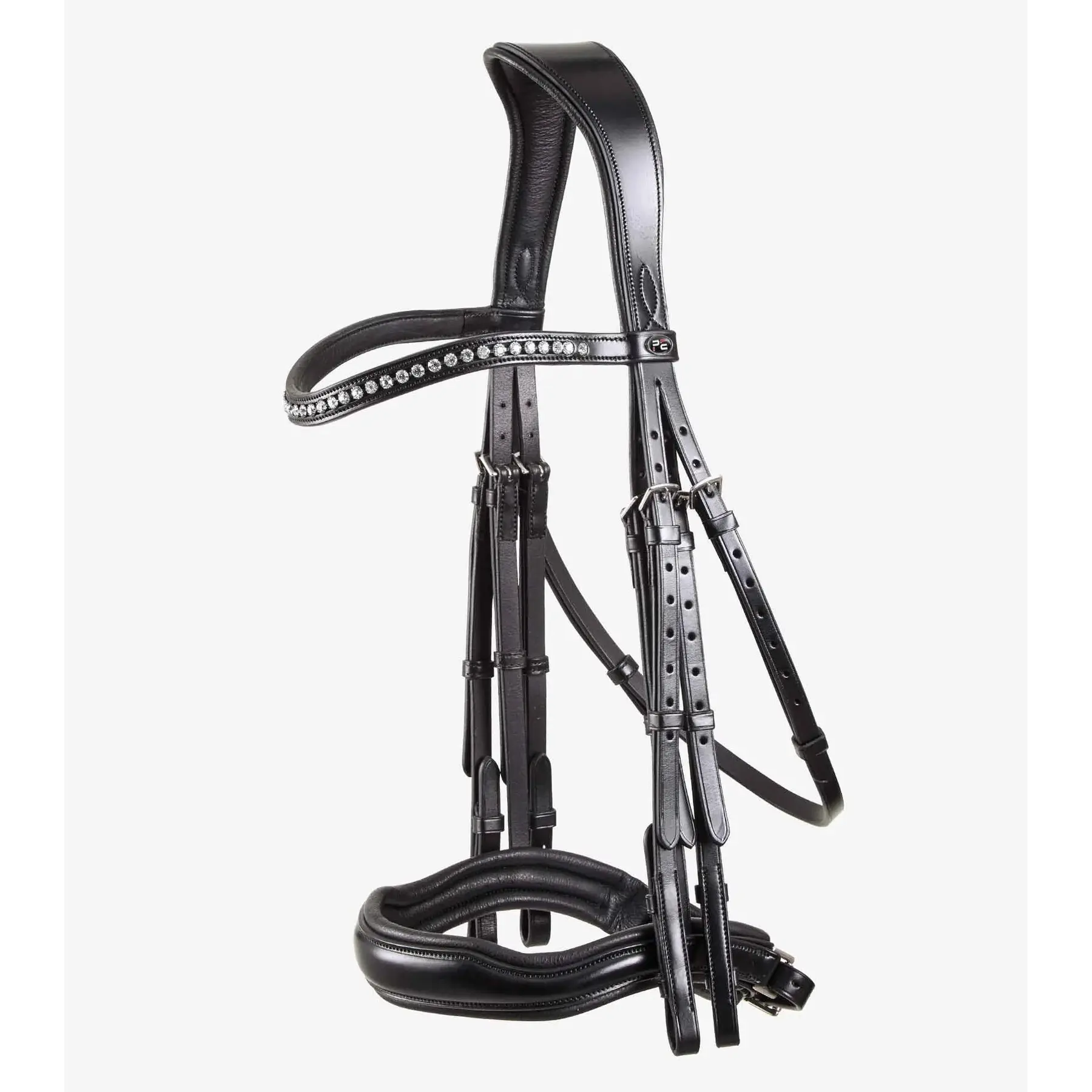 Double anatomic riding bridles Premier Equine Abriano