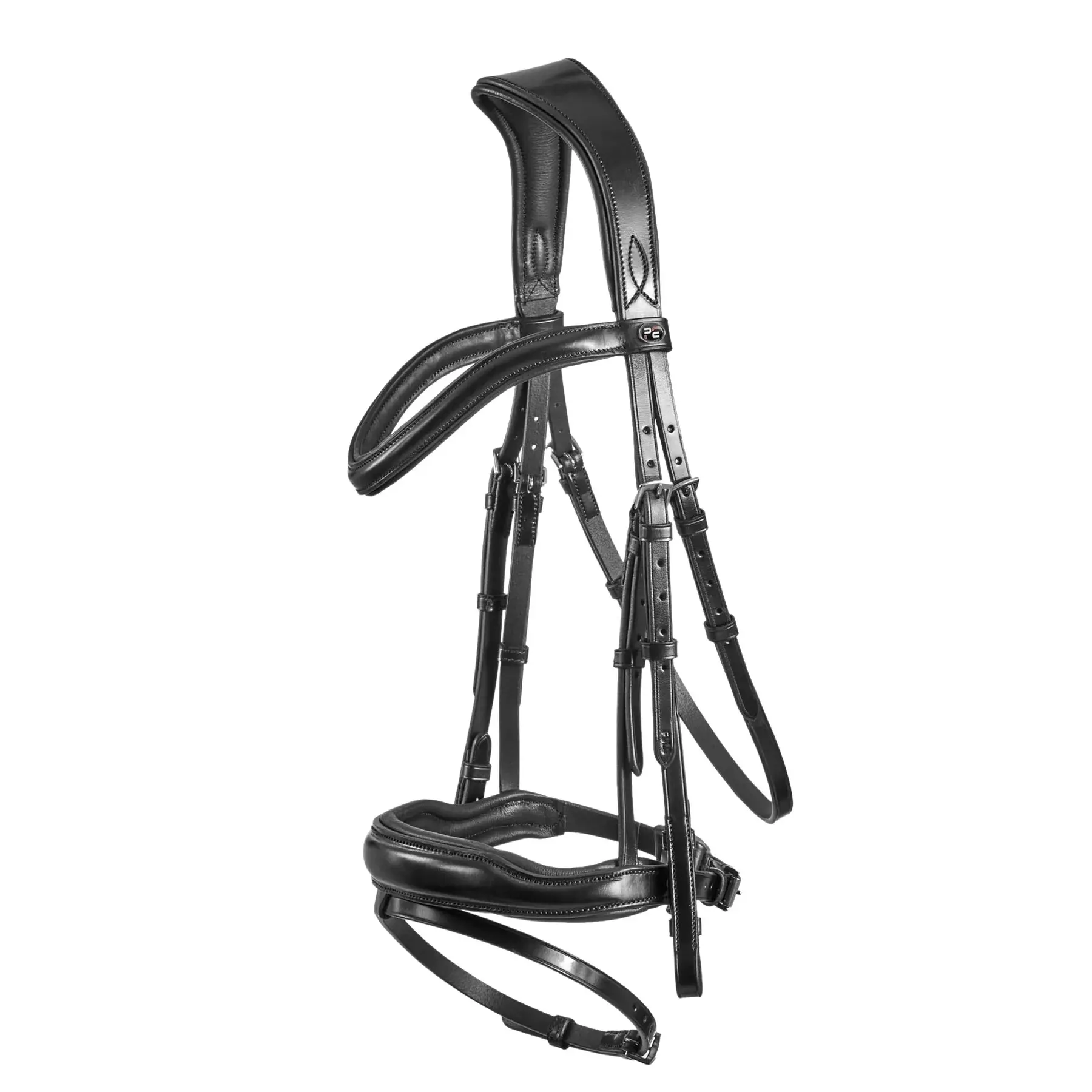 Anatomical bridle with combined noseband Premier Equine Rizzo