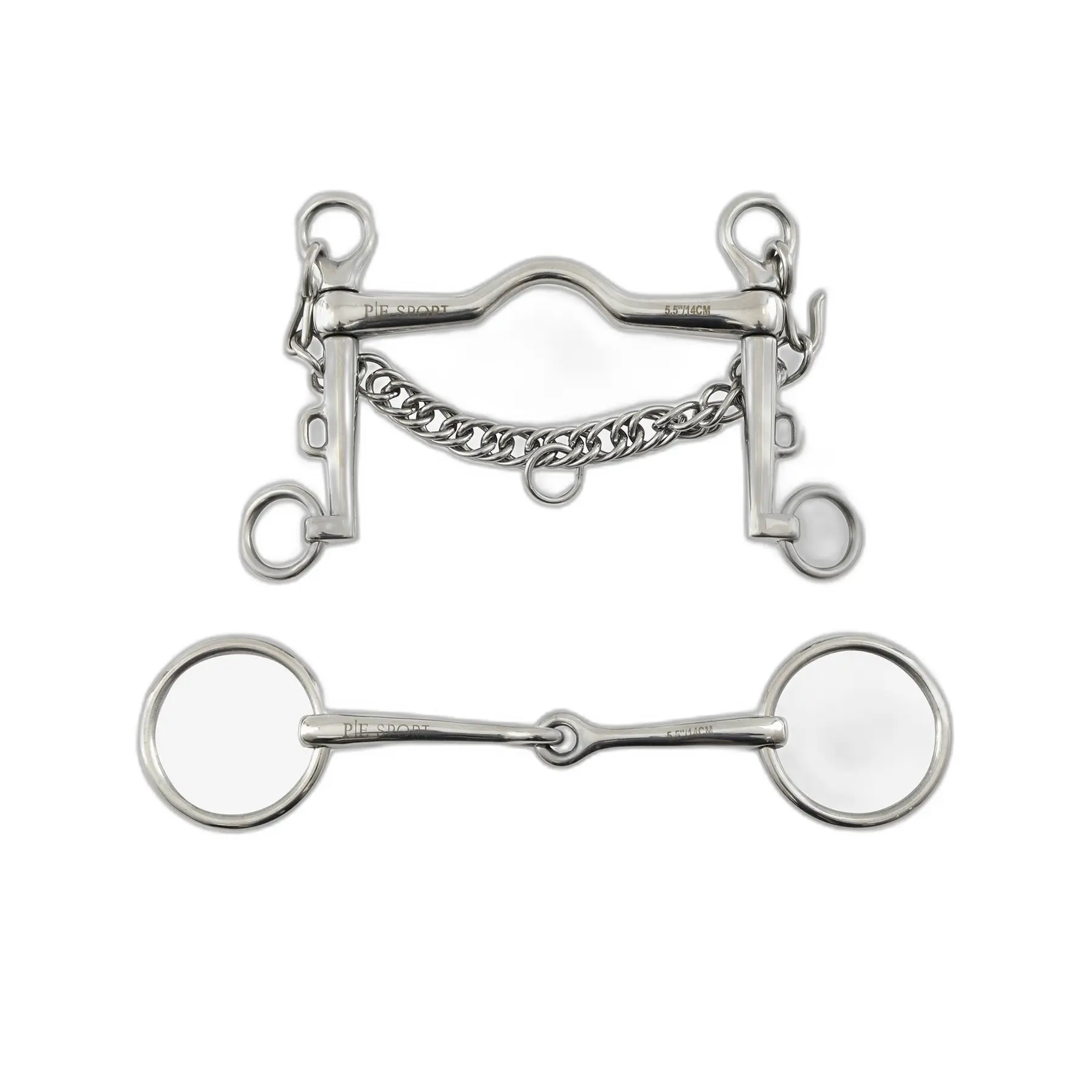 Flange jaws in set with single jaws Premier Equine Weymouth