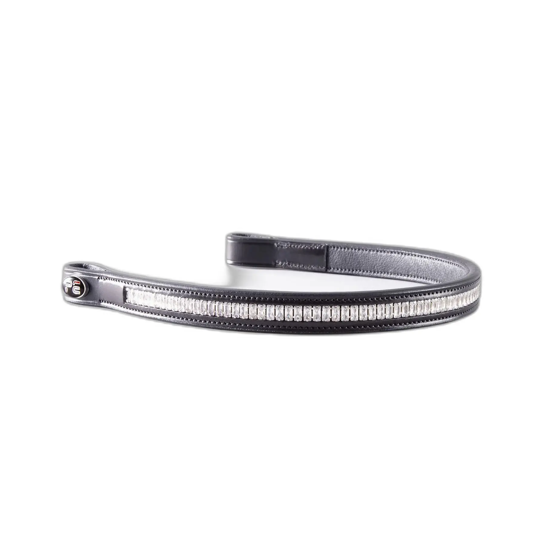 Horse browband with crystal Premier Equine Trovare