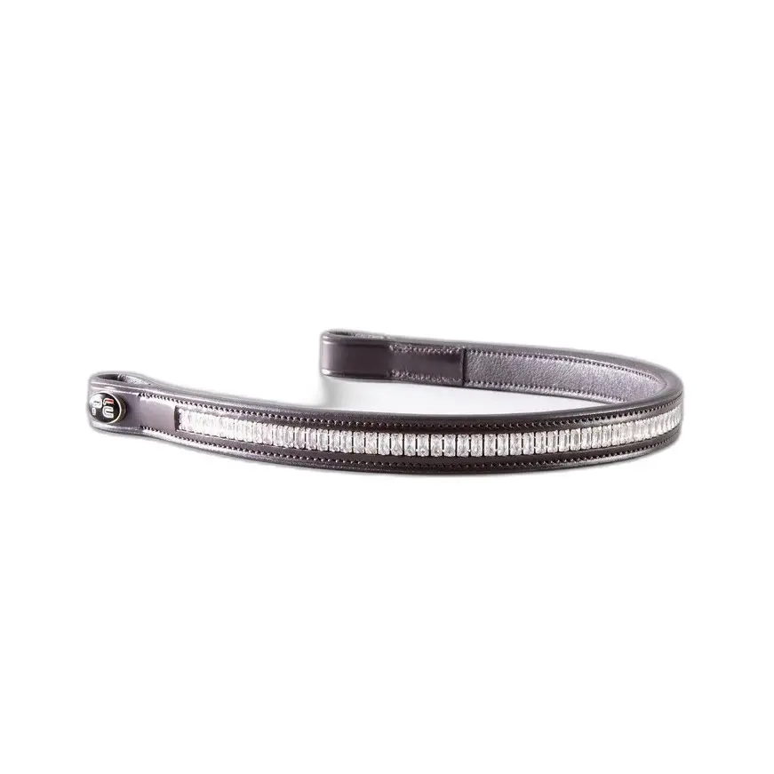 Horse browband with crystal Premier Equine Trovare