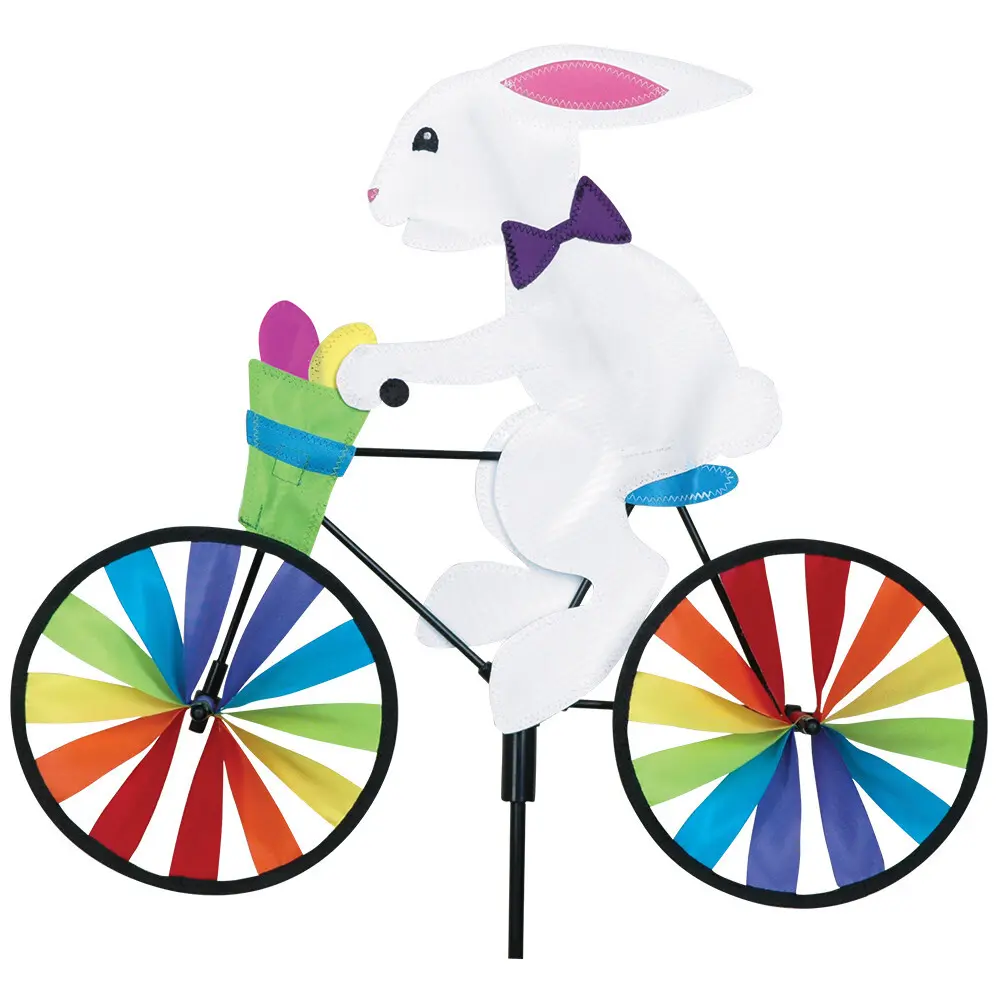 Wetterfahne Premier Kites 20 In. Bike Spinner - Bunny