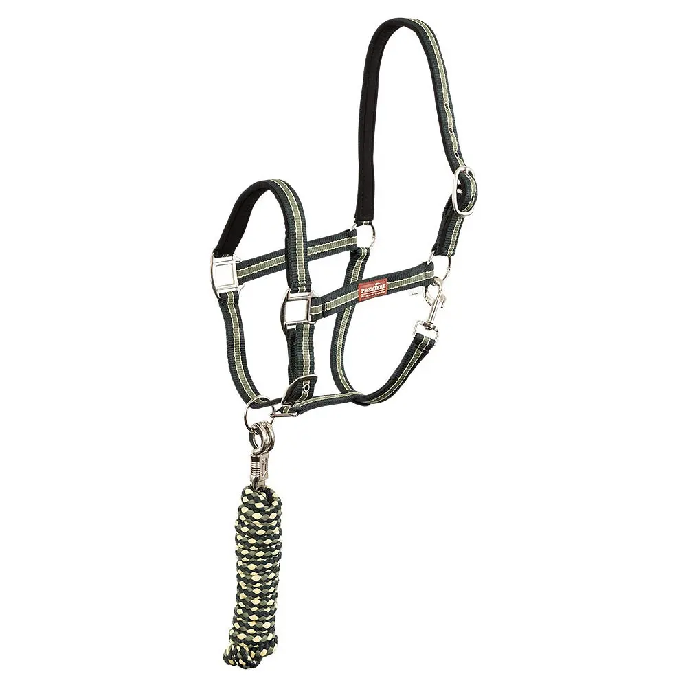 Halter and lanyard set for anti-panic horses Premiere