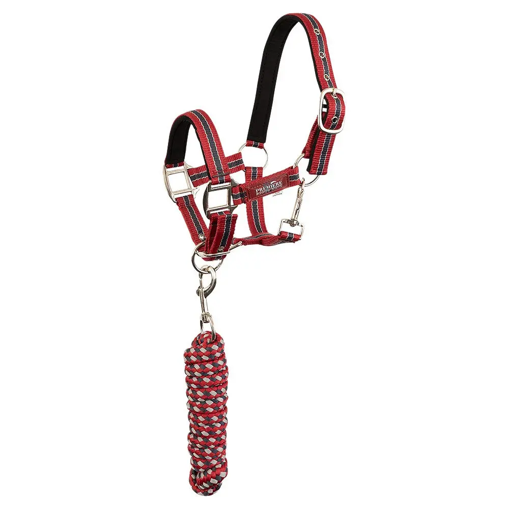 Halter and lead rope set for horse Premiere XS