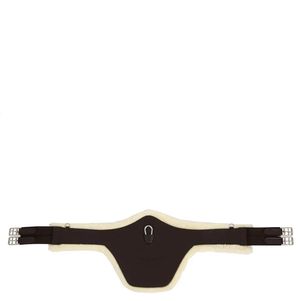 Sheepskin-lined riding girth Premiere Colombes