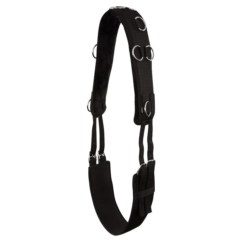 Lunge line with synthetic fur cover Premiere