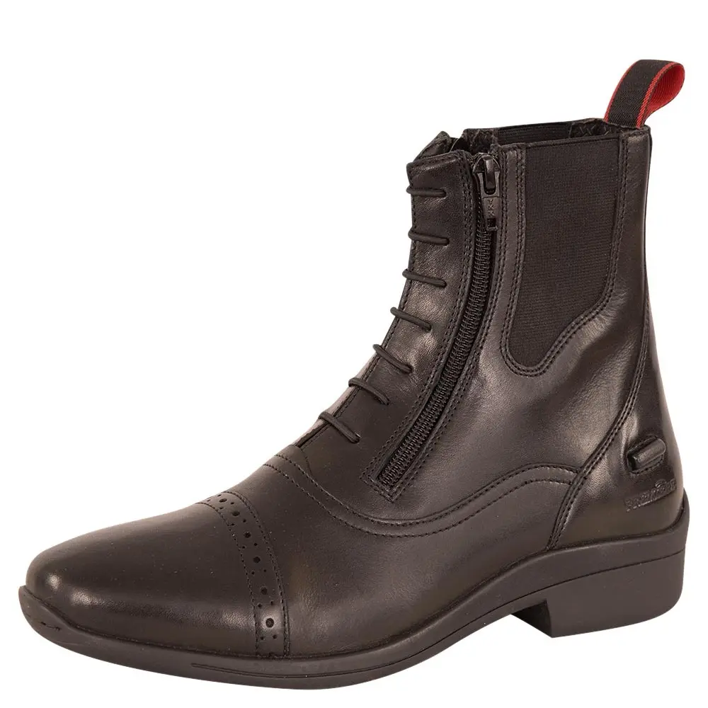 Stivali da equitazione in pelle con doppia zip anteriore Premiere Jodhpur Oklahoma