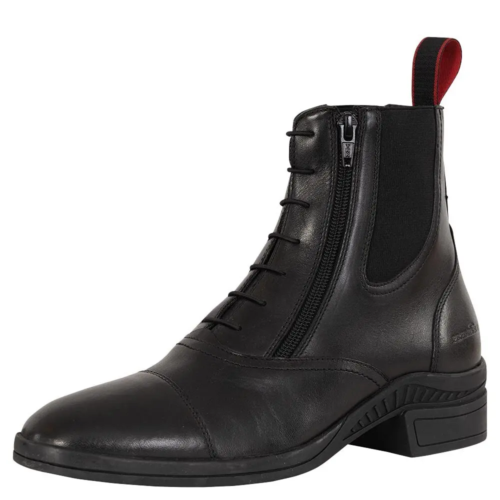 Reitstiefel seitlicher Verschluss und Schnürsenkel Premiere Vernon